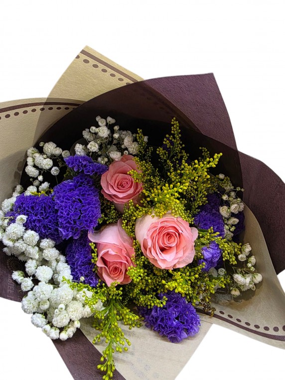 Birthday Gift Box with Bloom