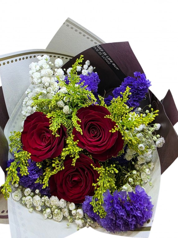 Birthday Gift Box with Bloom