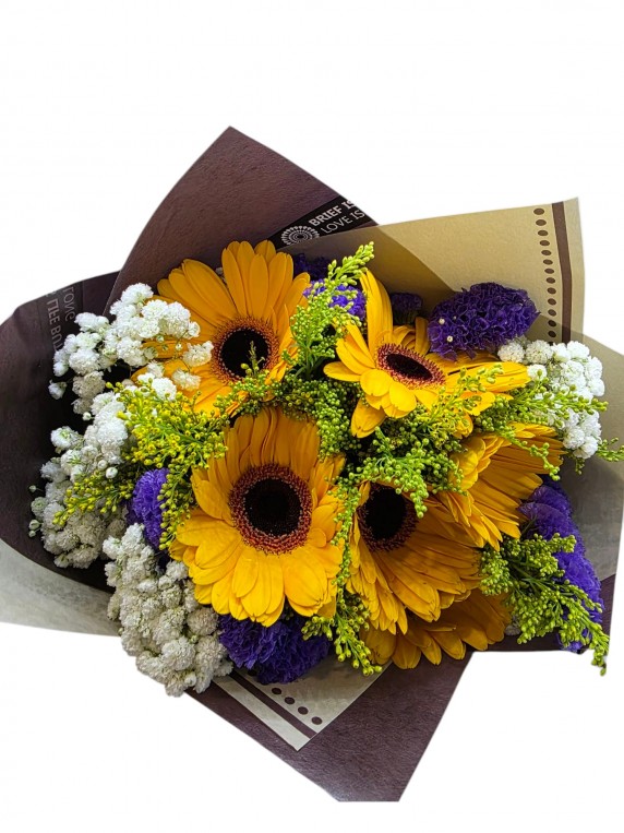 Birthday Gift Box with Bloom