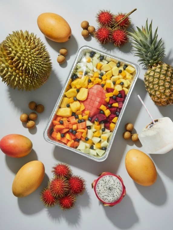 LIVE DURIAN AND FRUIT PARTY