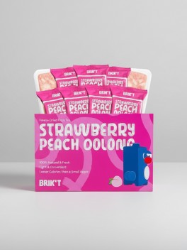 Brik't Strawberry Peach Oolong Box (7 Servings)