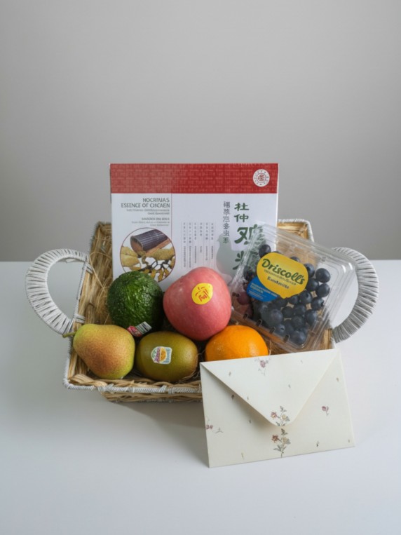 Healthy Wishes Fruit Basket