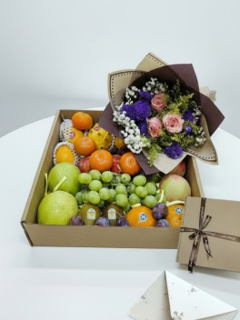 Birthday Gift Box with Bloom