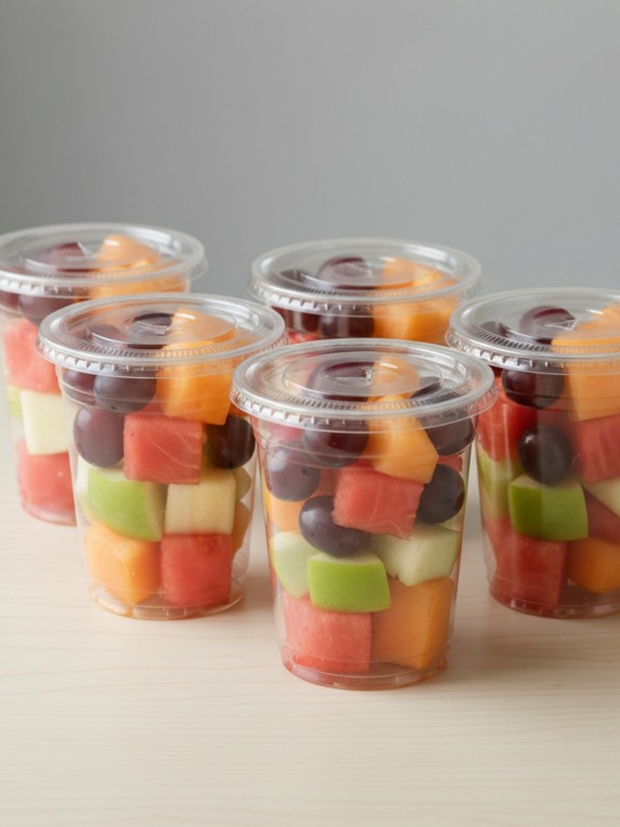 Meeting Fruit Cups Set (25 cups) 12oz