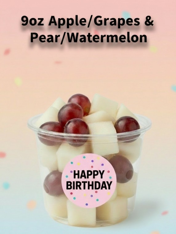 Birthday Bash Fruit Cup (9oz)