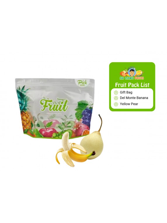Basic 2 Fruit Pack - Banana and Yali Pear