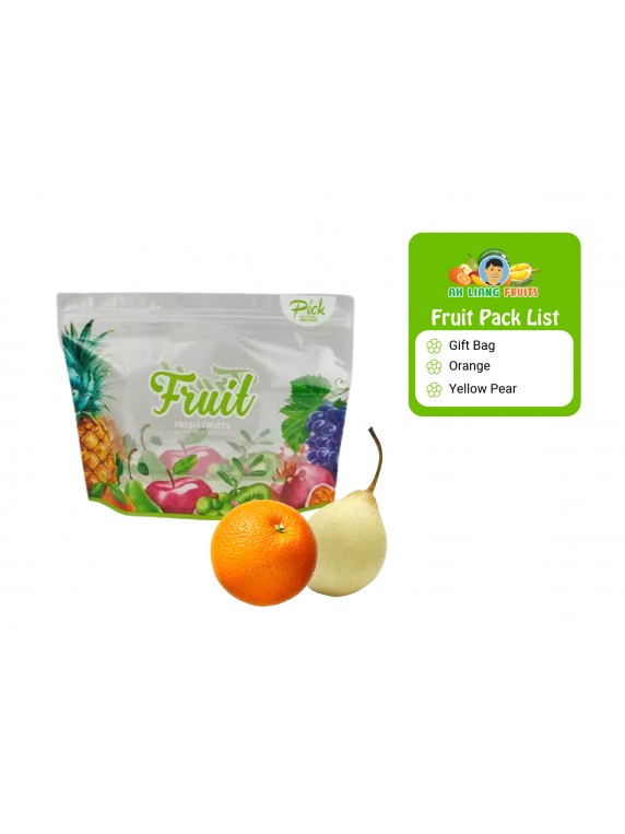 Basic 2 Fruit Pack - Orange and Yali Pear