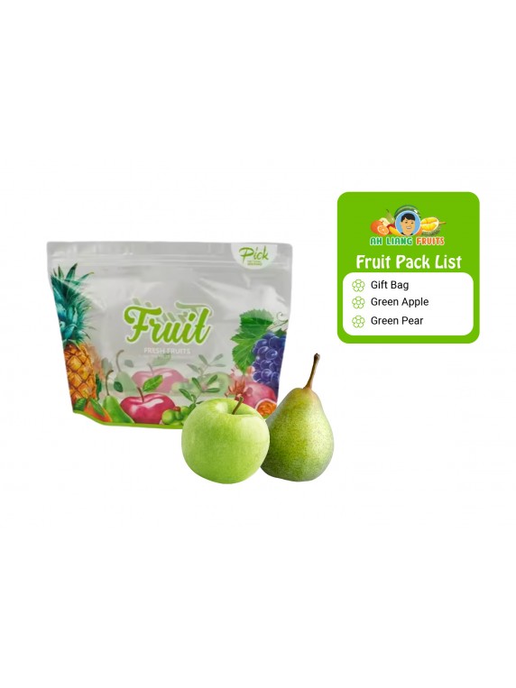Basic 2 Fruit Pack - Green Apple and Green Pear
