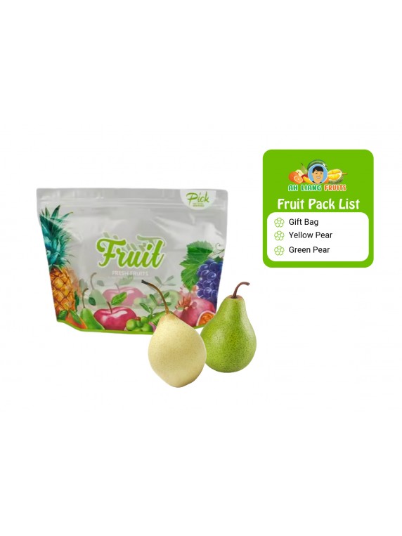Basic 2 Fruit Pack - Yali Pear and Green Pear